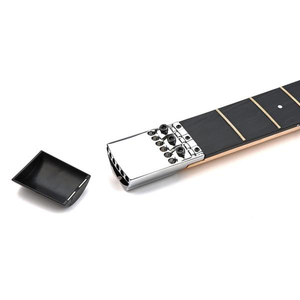 Easy To Install 24 Fret Guitar Neck Headless Bass Neck 22.16 Inches Length
