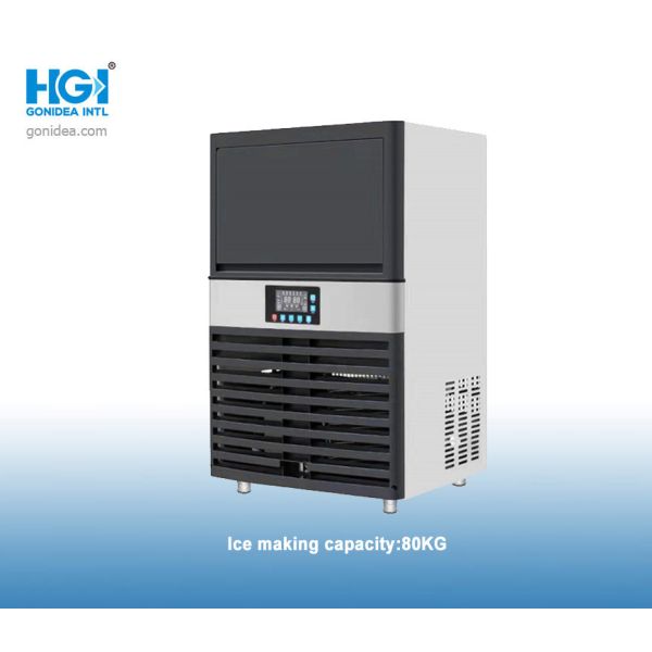 acero inoxidable automático 60kg/24h del fabricante de hielo 25L
