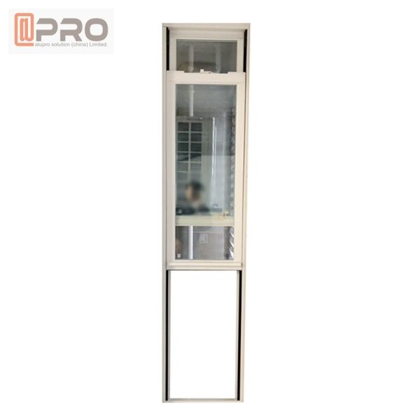 Tempered Glass Single Hung Window