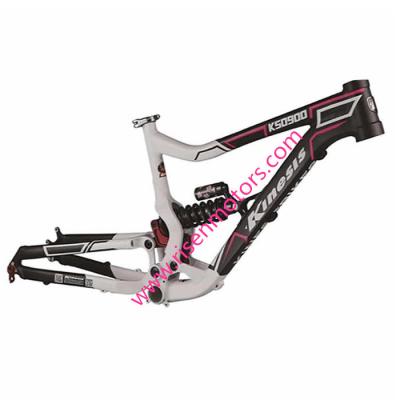 8 Full Suspension Alumínio Bike Frame Mountain Bike KINESIS KSD900 26 al7005 Descer