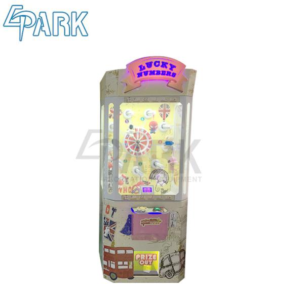Coin Operated Lucky Number Random Win Rate Crane Claw Machine / Crane Toy Vending Machine