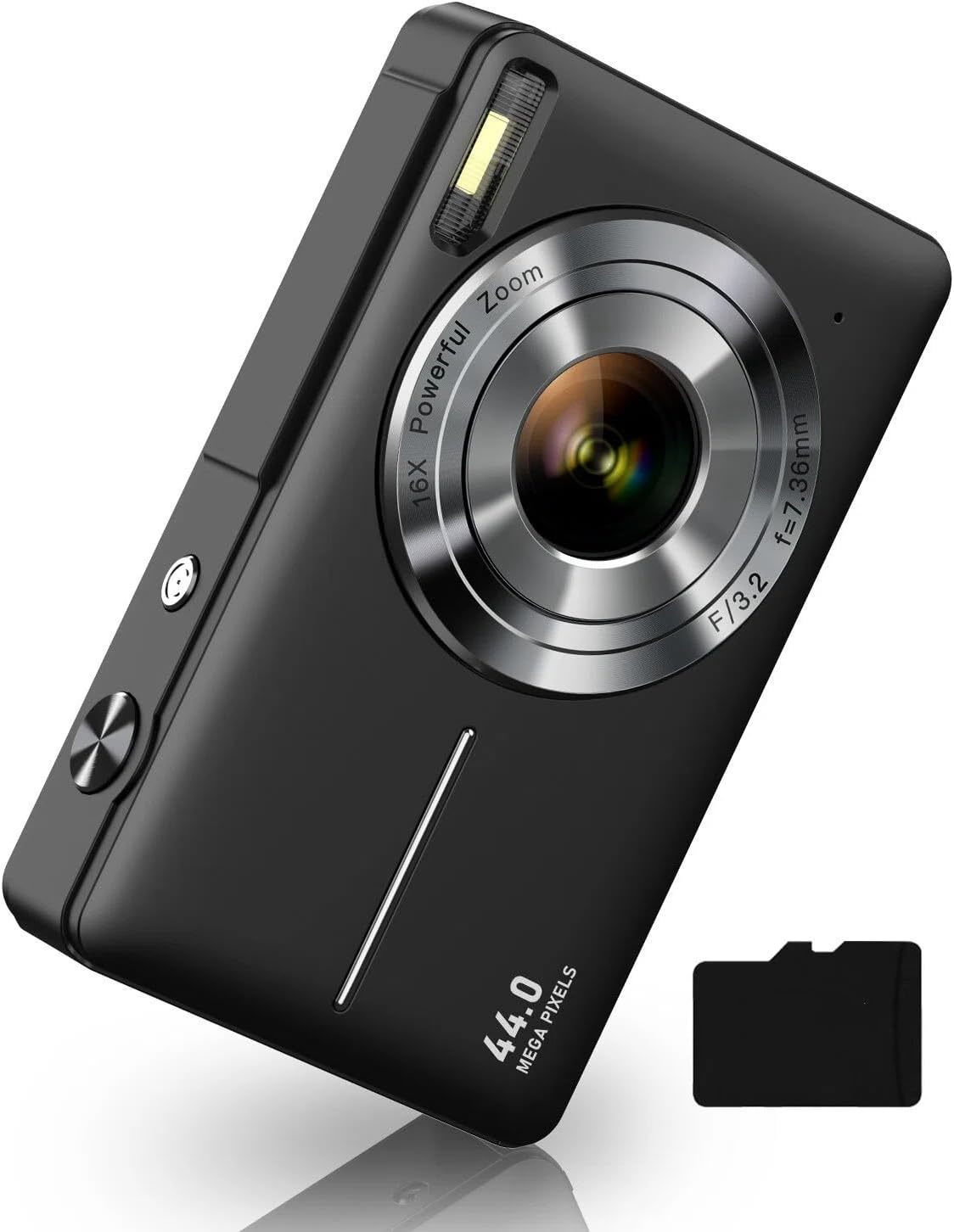 Digital Camera FHD 1080P Digital Point and Shoot Camera with 16X Zoom Anti Shake