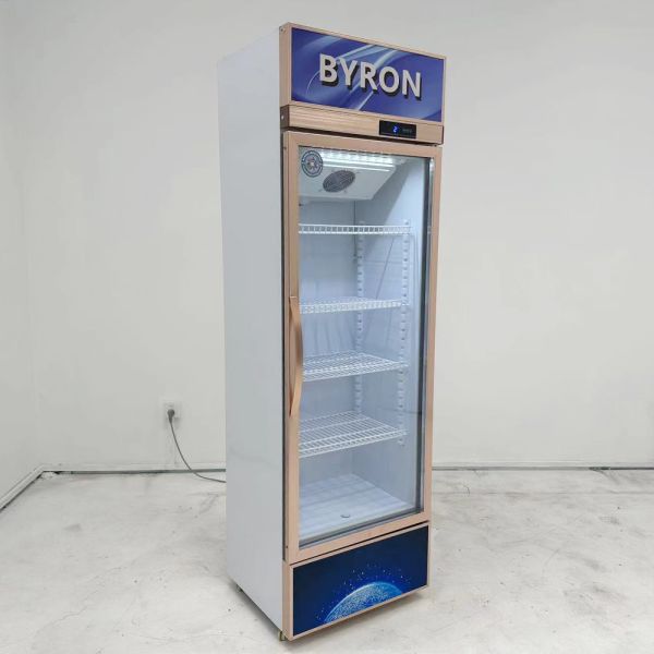 Supermarket Clear Door Fridge Vegetable Showcase Refrigerator