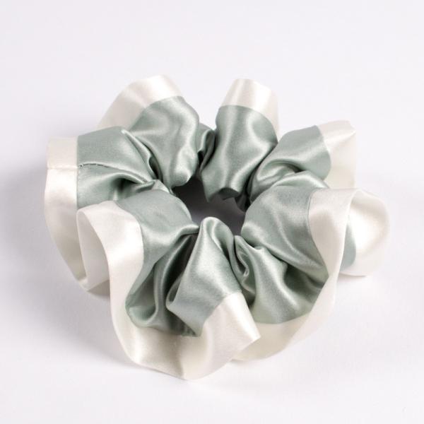 100% Pure Mulberry Silk Scrunchies For Women Soft Silk Hair Scrunchies For Women Prevents Hair From Frizzing And Damage