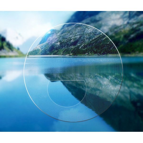 Semi Finished 1.56 Flat Top UV420 Anti Blue Ray Hard Multi Coated Optical Lens Blanks