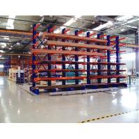 Sistema de estanterías de almacenamiento de paletas con voladizo