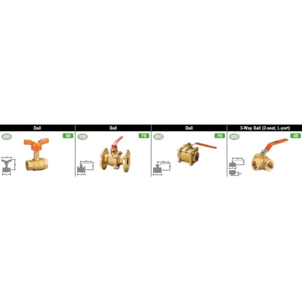 Forged CW617N Brass Ball Valves 1/2 Inch To 4 Inch Butterfly Handle Ball Valve