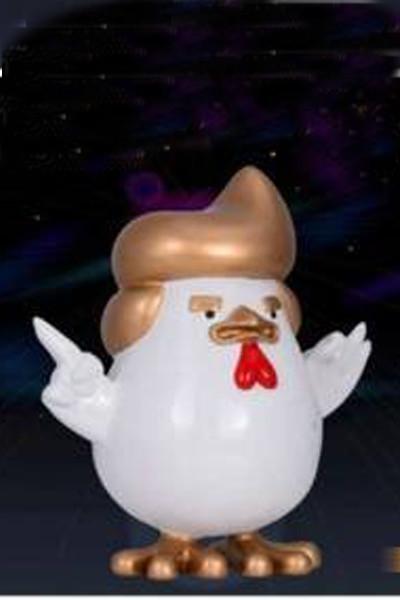 event party celebration decoration dolnal trump statue   by fiferglass material customize size