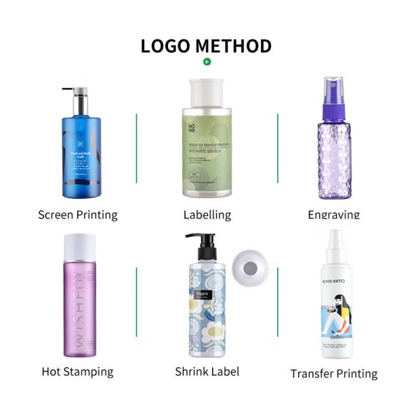 500ML Amber Color PET PCR Plastic Pump Bottle For Hair Care Shampoo