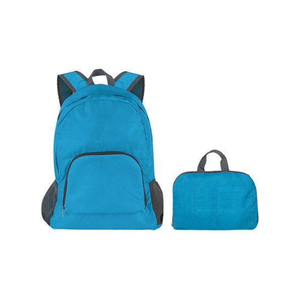Ultralight Outdoor Sports Travel Back Pack with Custom Logo Print Pattern Zipper Closure