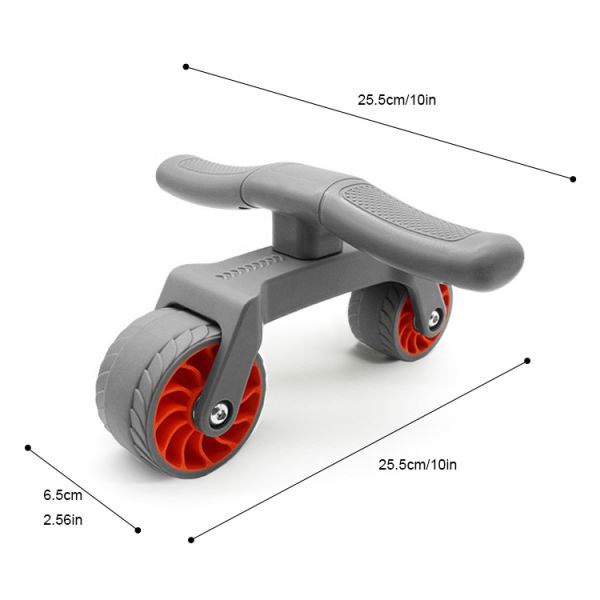 Portable Home Exercise Fitness AB Wheel Foldable Gym AB Wheel Rollers