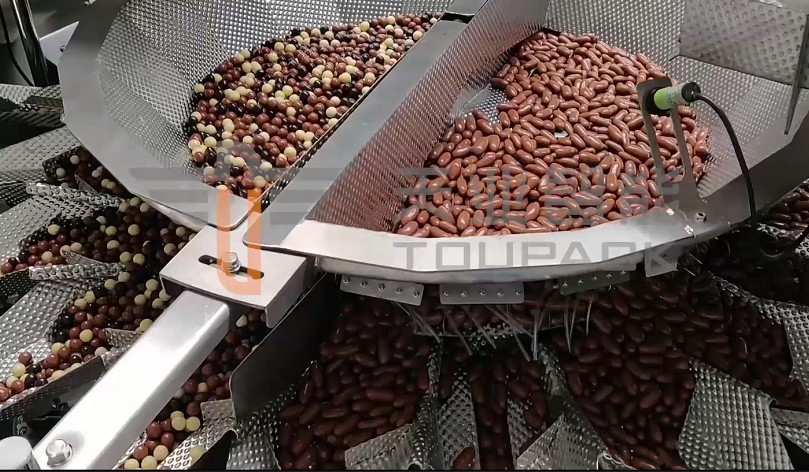 Weigher Multihead масштаба шоколада 130WPM с 10 дюймами экрана касания