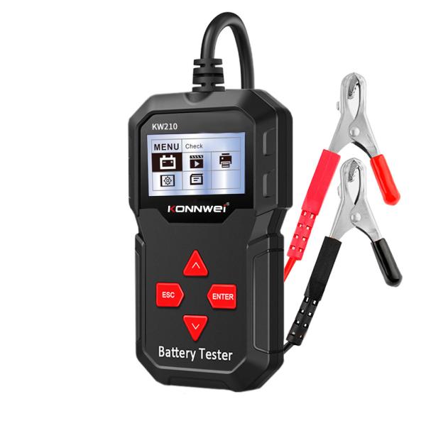 KONNWEI KW210 STM-32 Vehicle Battery Analyzer for Cranking Test Charging Test