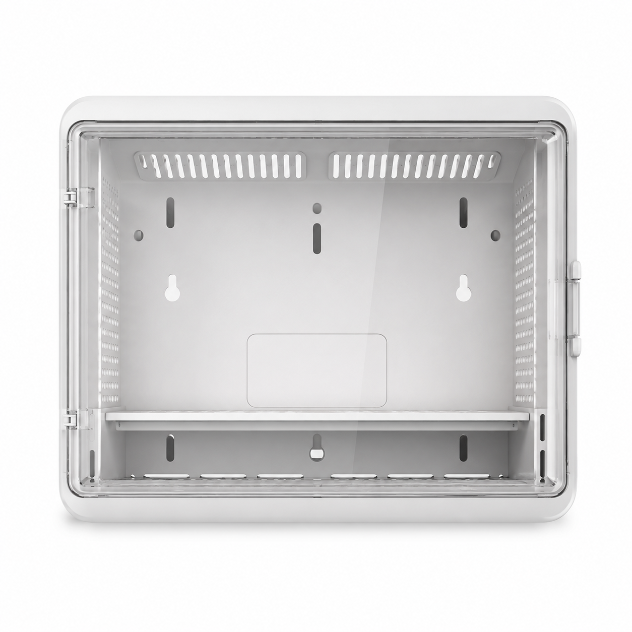 Transparent Cover Weak Current Distribution Box Assembly Visible Modem Router Storage Box
