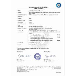 Foshan Panda Hardware Co., Ltd. Сертификации