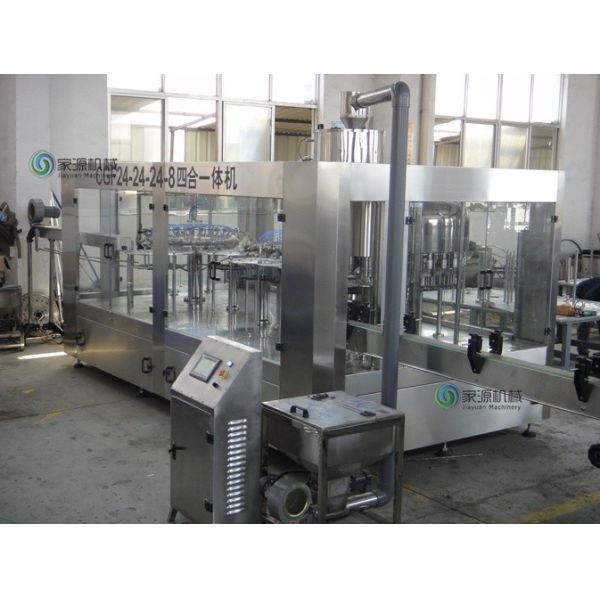 Easy Operate Automatic Bottle Filling Machine For Maintain Pure Water Processing Plant