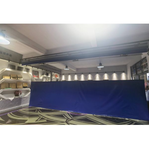 Customizable Size High-Strength PVC Divider Curtain for Sports Hall with 7.5m/min Lifting Speed
