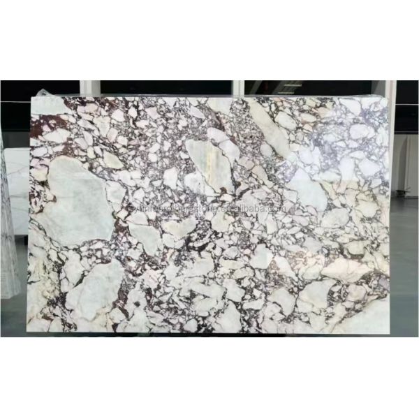 Natural Italian Calacatta Viola Marble Slabs for Modern Kitchen Countertop and Indoor Wall