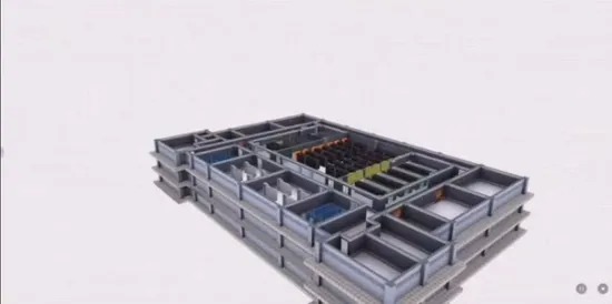 Cold Aisle Containment (CAC) System Data Center Infrastructure Modules