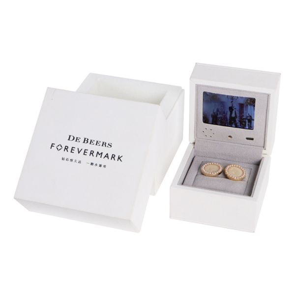 ODM USB LCD Ring Video Gift Box 2.4 дюймовая автозапись для подруги и жены