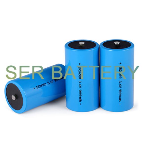 Хлорид Thionyl лития провода батареи 500mAh ER10280 Li SOCL2 для военного радио