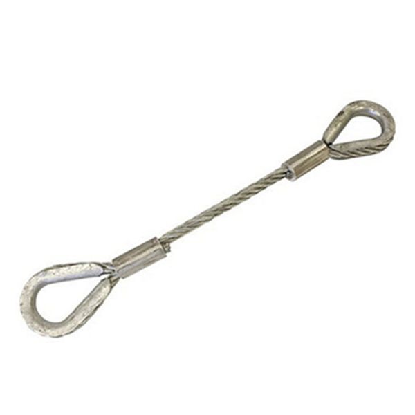 6X36 Construction 10mm Diameter Steel Wire Rope Sling with 1960N/MM2 Tensile Strength