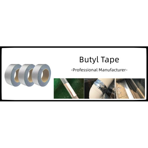 Butyl Tape Лента бутилкаучука профессиональной супер водоустойчивой ленты алюминиевая для утечки крыши