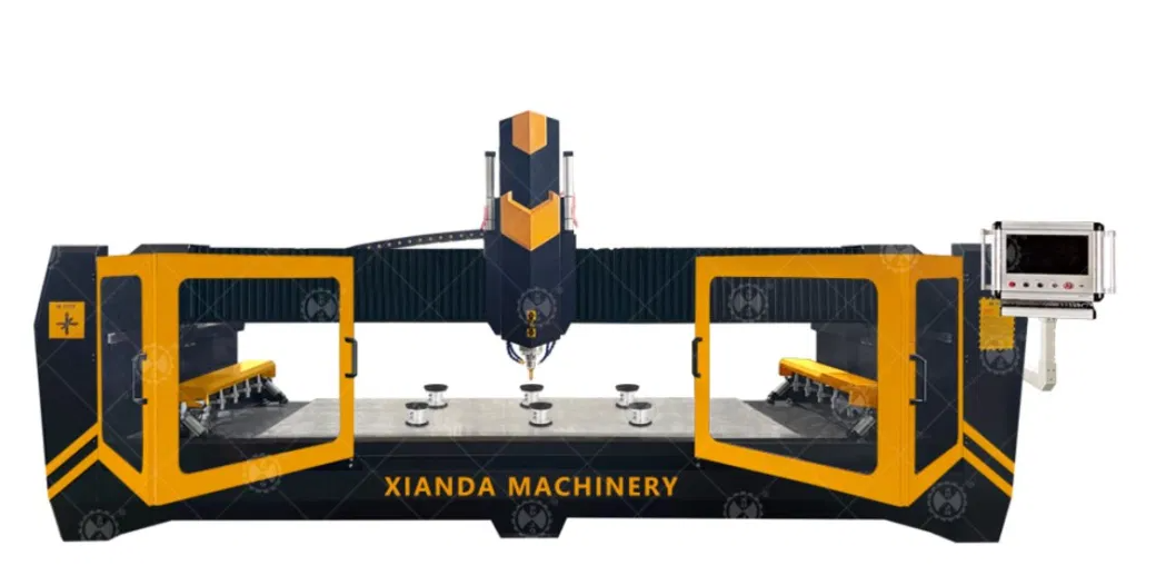 3-осевой центр обработки CNC для 2D 3D художественных форм Камень