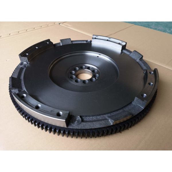 6WG1 ISUZU Flywheel 1123304420 For Twin Plate Transmission Trailer Double Clutch Disc