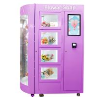 Máquina de venda automática automática refrigerando esperta 120V da flor com grande capacidade