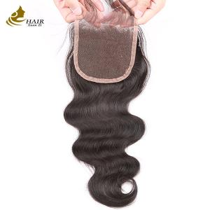 100% Remy HD Frontal cabelo humano renda fechamento onda solta