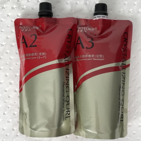 Crème Lissante Permanente Salon Keratin Rebond Corée pour Coiffure