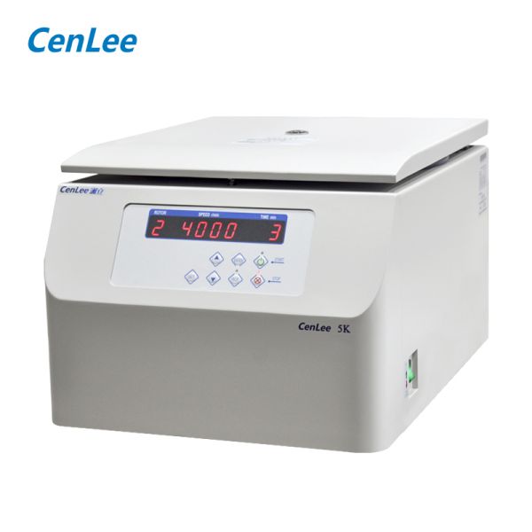 Cenlee 5k Tabletop Low Speed Desktop Laboratory Centrifuge Bench Top Centrifuge 5000rpm 4x250ml Swing Rotor Centrifuge