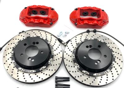 Jogos do freio do potenciômetro do carro 4 da parte traseira HT250 para o compasso de calibre Bell de flutuação completa 355*28mm dos carros