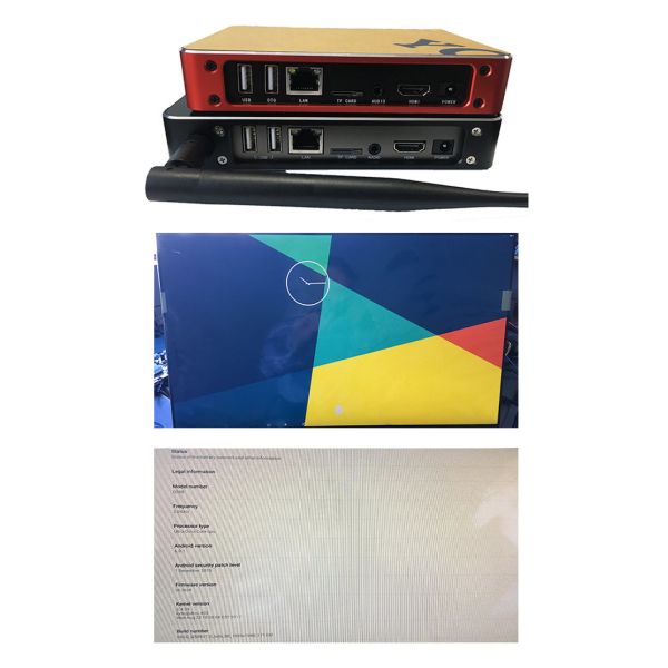 Ядр 2GHz коробки 8 медиа-проигрывателя андроида 4K Allwinner A83T UHD