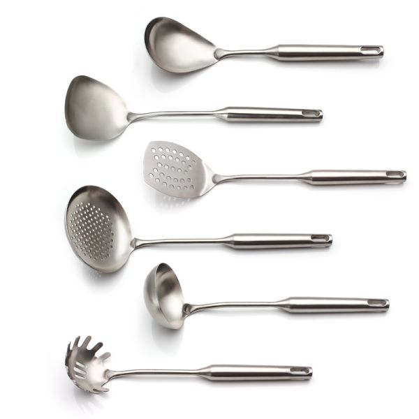 Stainless Steel Kitchenware Set 6 pcs set Spatula Ladle Spoon set