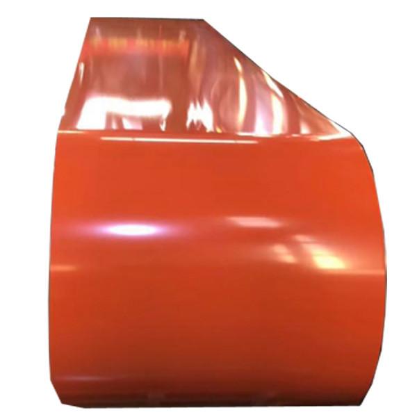 Pre painted galvanized steel coils /  ppgi back paint orange color 0.4x1250mm