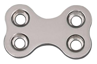 Titanium Vet Orthopedic Implant 2.0mm X Shaped Plates For Animal Surgical