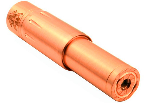 18650 copper Ballistic mod Magnet mod 18650 copper ballistic mod with vent holes