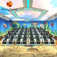 Chaise de simulateur de cinéma 7D 4D 5D personnalisée avec 6 Dof Plateforme électrique