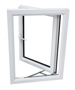 UPVC キャッシング ヨーロッパのデザイン UPVC ハウス ウィンドウ ホワイト ダブルガラス スイングガラス ウィンドウ