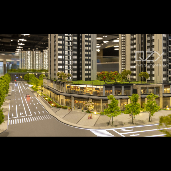 1:150 Hyper-realistic Talent Housing Sales Model | Zihe Residence Residential Sand Table