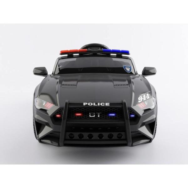 12V Electric Police Car for Kids Age Range 2-4 Years With Remote Control Warning Light and Megaphone 2023
