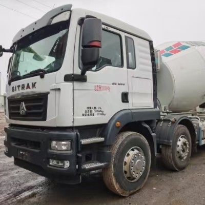 Camión de bombeo de mezclador de cemento CNHTC original de 2020 12 metros cúbicos