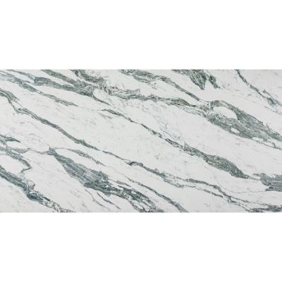 Quartzo de engenharia verde e azul Popular Norte dos EUA Countertops Propagação de chama