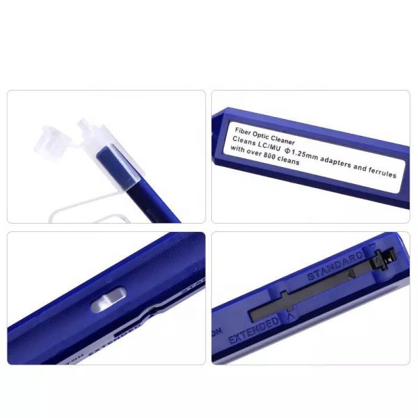 800 раз уборщик ручки волокна 1.25mm LC/MU