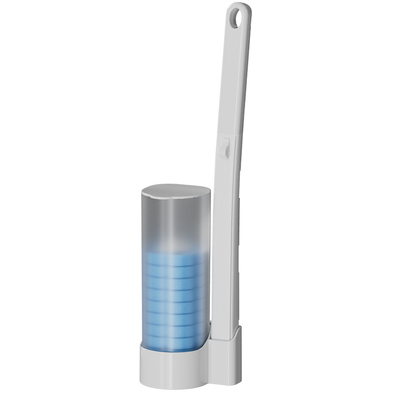 Convenient disposable toilet sponge refills designed for efficient cleaning and maintenance.