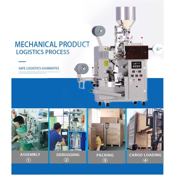 2026 Automatic Inner and Outer Tea Bag Packing Machine Earl Grey Chai Tea Green Oolong White Herbal Packing Machine