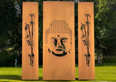 Height 1500mm Corten Steel Garden Screens