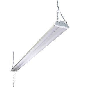 Luminaires d'atelier LED 8 pieds haute efficacité, 80W, tube plat, facile à utiliser